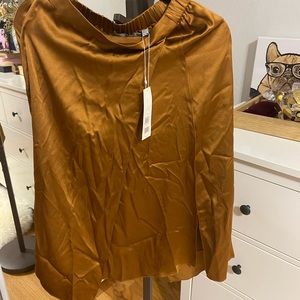 Vince silk skirt brand new